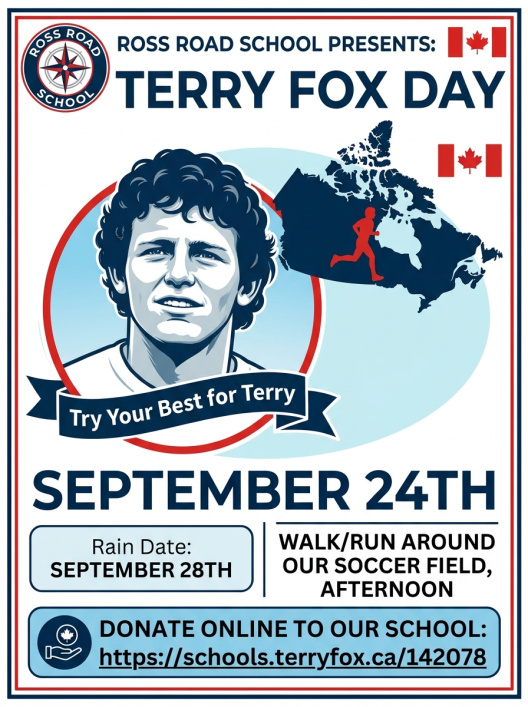 RRS Participates in Terry Fox Day - September 24th
